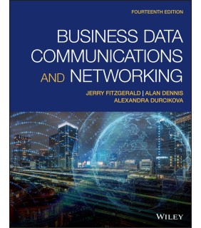 John Wiley & Sons ebook Business Data Communications and Networking 14E
