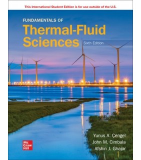 SPECIAL ORDER - Fundamentals Of Thermal-Fluid Sciences