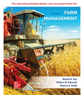 McGraw-Hill Education ebook ISE Farm Management 10E