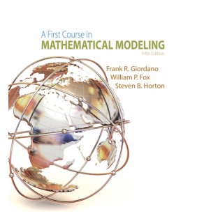 Brooks/Cole ISE A First Course in Mathematical Modeling