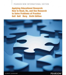 Pearson Education ebook Applying Educational Research 6E: Pearson New Internat