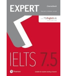 Expert IELTS 7.5 Coursebook with Online Audio and MyEnglishLab Pin Pack