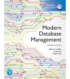 Pearson Education Modern Database Management, Global Edition
