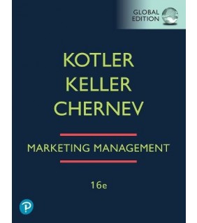Pearson Education Marketing Management, Global Edition, 16th edition