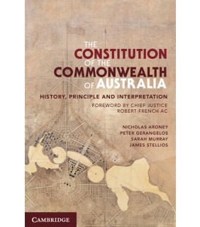 Cambridge University Press ebook The Constitution of the Commonwealth of Australia