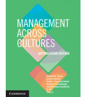Cambridge University Press Management across Cultures Australasian edition