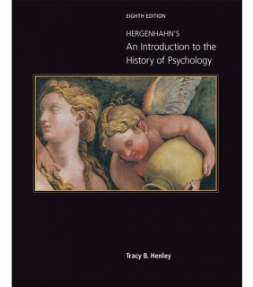 Cengage Learning Hergenhahn's An Introduction to the History of Psychology