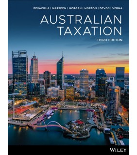 SPECIAL ORDER - Australian Taxation 3E