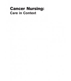 John Wiley & Sons eBook Cancer Nursing: Care in Context