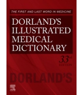 Elsevier Dorland's Illustrated Medical Dictionary, 33E