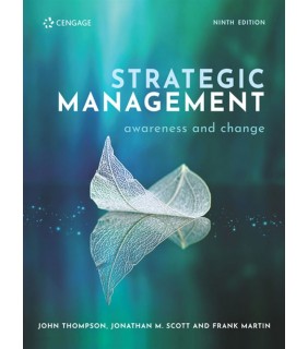 Cengage Learning Strategic Management Awareness and Change