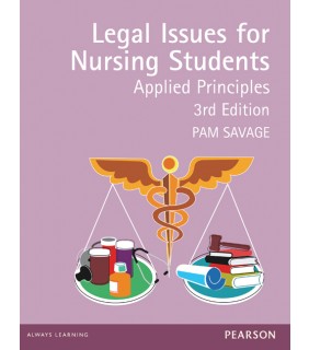 Pearson Education Legal Issues for Nursing Students 3E