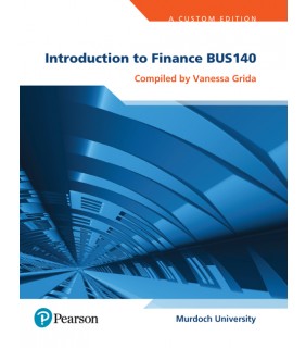 Pearson Education Introduction to Finance BUS140 (Custom Edition), 1st edition