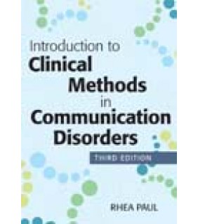 Brookes Publishing Co. Introduction to Clinical Methods in Communication Disorders