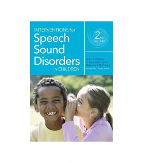 Brookes Publishing Company Interventions for Speech Sound Disorders in Children 2e