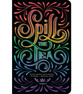 Insights Spill the Tea Hardcover Ruled Journal