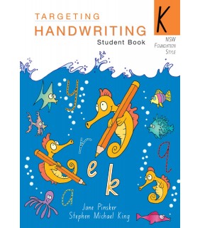 Pascal Press Targeting Handwriting Student Book K NSW