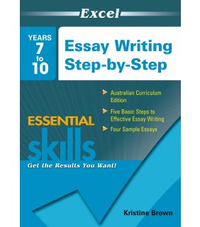 Pascal Press Excel Essential Skills Workbook: Essay Writing Step-by-Step