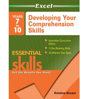 Pascal Press Excel Essential Skills Workbook: Developing Your Comprehensi
