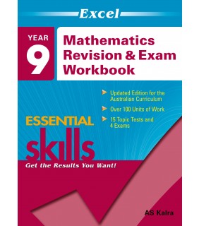 Pascal Press Excel Essential Skills: Mathematics Revision & Exam Workbook