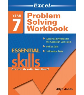 Pascal Press Excel Essential Skills: Problem Solving Workbook Year 7