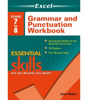 Pascal Press Excel Essential Skills: Grammar and Punctuation Workbook Yea