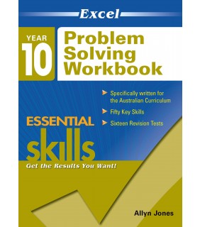 Pascal Press Excel Essential Skills Problem Solving Workbook Year 10
