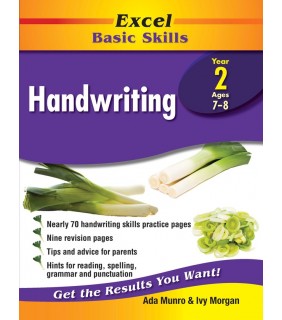 Pascal Press Excel Basic Skills Workbooks: Handwriting Year 2