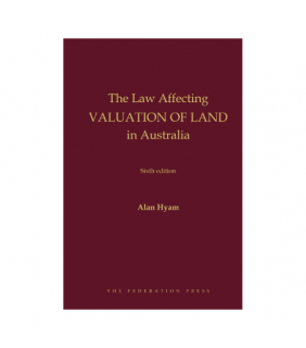 The Federation Press ebook The Law Affecting Valuation of Land