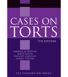 The Federation Press ebook Cases on Torts 7E