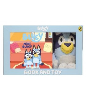 Puffin Bluey: Mini Bluey and Bluey Toy Box Set