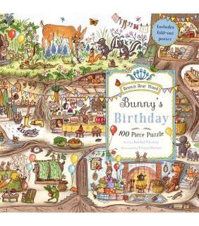 Bunny’s Birthday Puzzle A Magical Woodland (100-Piece Puzzle)