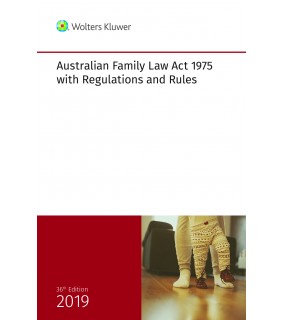 OUPANZ ebook Australian Family Law Act 1975 with Regulations and Ru