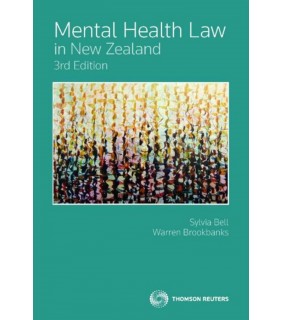 Thomson Reuters eBook Mental Health Law in New Zealand