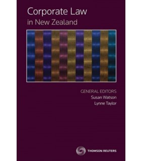 Thomson Reuters eBook Corporate Law in New Zealand