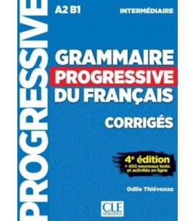 CLE International Grammaire progressive du français Intermédiaire - Corriges