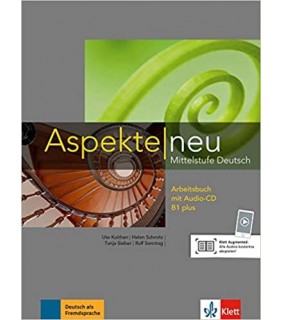 Aspekte neu: Arbeitsbuch B1 Plus MIT Audio-CD