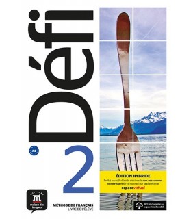 Maison de Langues Defi 2 A2 Hybrid Livre eleve & eBook code