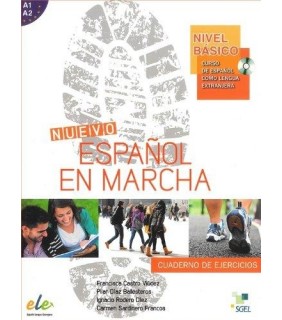Nuevo Espanol en Marcha Basico : Exercises Book + CD: Levels