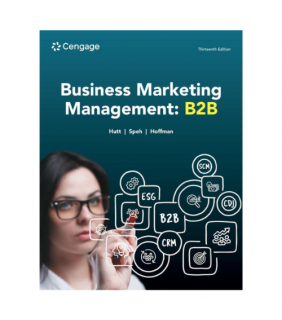 Cengage Learning ebook Business Marketing Management: B2B 13E