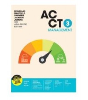 Cengage Learning AUS ebook 3I eBook: ACCT3 Management