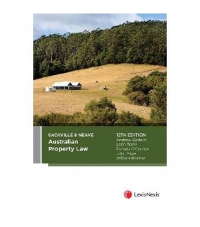 LexisNexis Australia Sackville & Neave Australian Property Law 12E