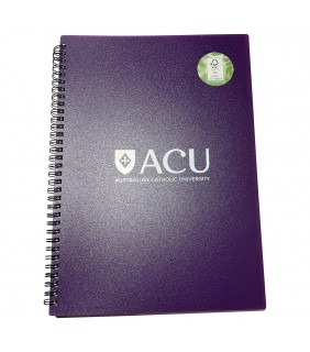 ACU A4 Notebook Purple 200pg