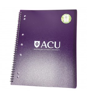 ACU A4 Notebook Purple 140pg