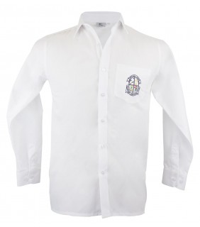 Shirt Long Sleeve White (Senior)
