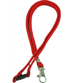 Osmer Lanyard - Red with D Clip
