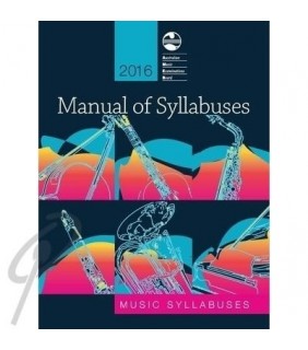 AMEB Manual Of Syllabuses 2016