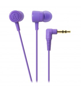 Audio Technica 'dip' colour in-ears - PURPLE