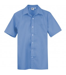 Boys Shirt Short Sleeve - Dark Blue