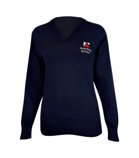 Jumper Poly/Cotton Blue
